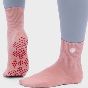 Equilibria Pilates Half Crew Socks